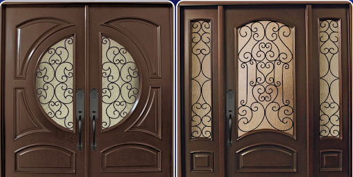 double wooden door design mod screenshots 3