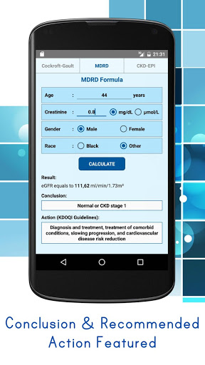eGFR Calculators Pro Renal or Kidney Function mod screenshots 2