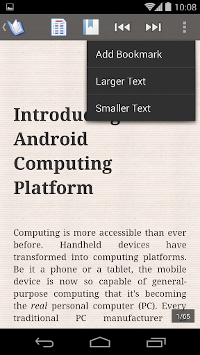 ePub Reader for Android mod screenshots 3
