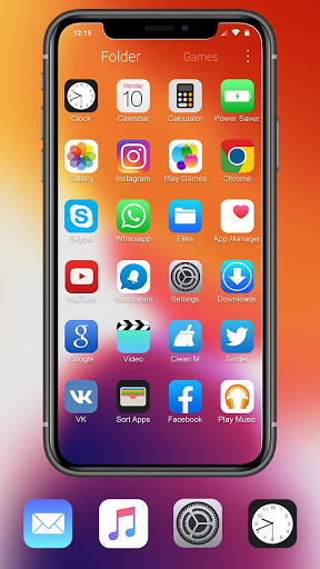 iLauncher Phone 11 Max Pro OS 13 Theme Wallpaper mod screenshots 3