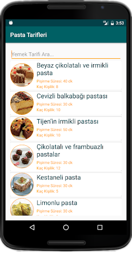 nternetsiz Pasta Tarifleri mod screenshots 3