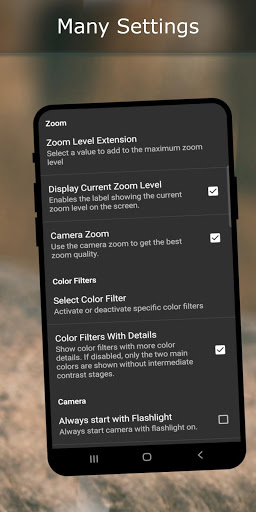 weZoom – Magnifier and Low Vision Aid mod screenshots 5