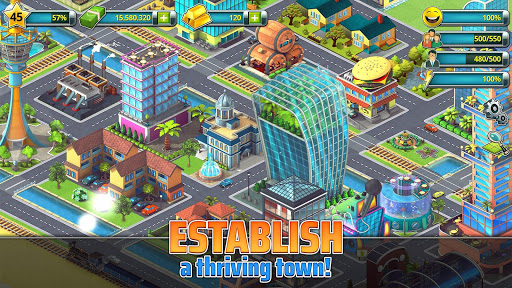 Town Building Games Tropic City Construction Game mod screenshots 2