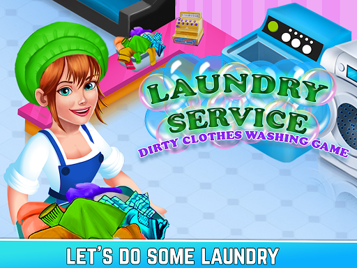 Laundry Service Dirty Clothes Washing Game mod screenshots 5