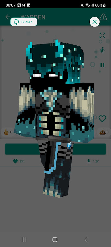 HD Skins for Minecraft 128×128 screenshot 4
