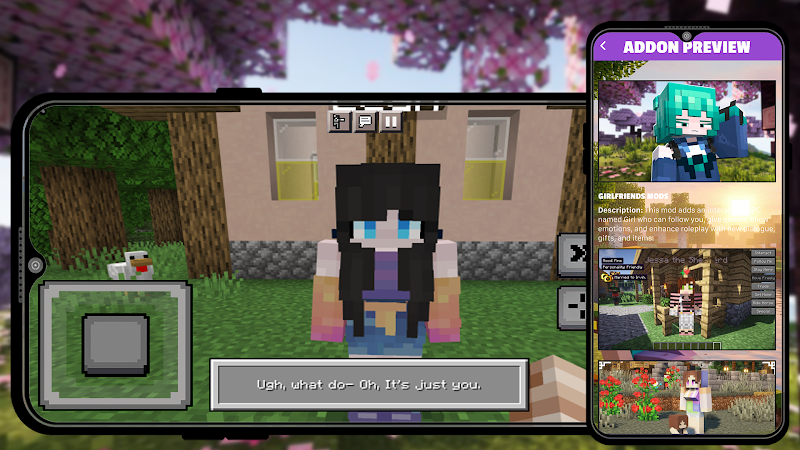 Girlfriend Mod for Minecraft screenshot 2