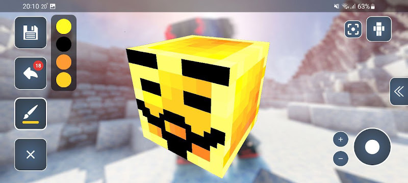 HD Skins Editor for Minecraft screenshot