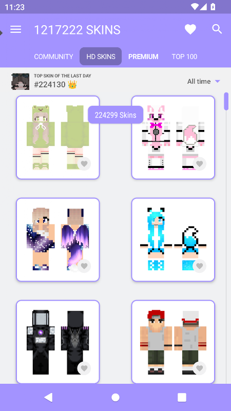 Skins-MASTER for Minecraft screenshot 6